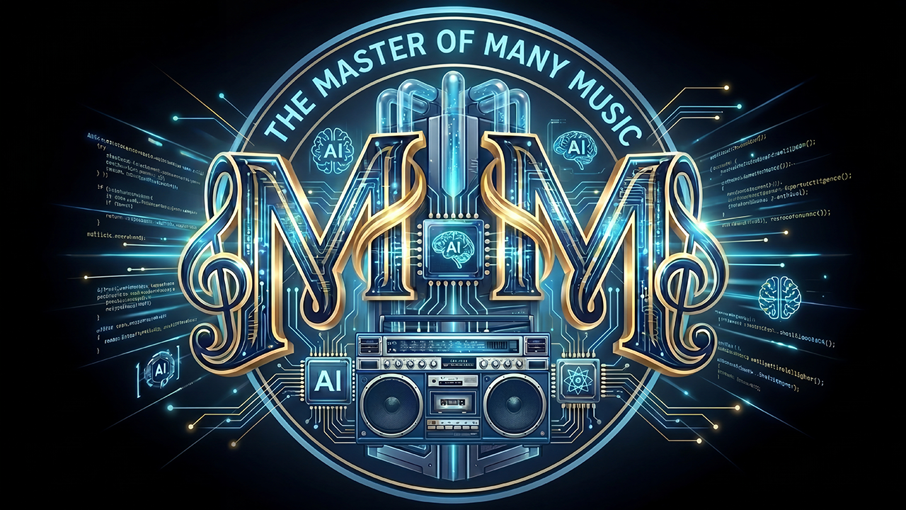 THEMASTEROFMANY logo